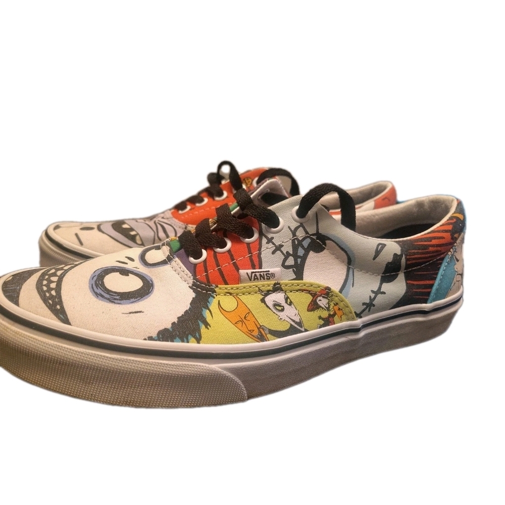 VANS The Nightmare Before Christmas Shoes Halloween Town Era Men's Size 10.5 - Picture 4 of 5